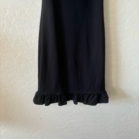 Lulus Spoonful Of Sass Black Ruffled Bodycon Mini Dress XS Cocktail Wedding - Picture 7 of 10